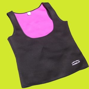 BLACK WORKOUT SWEAT VEST